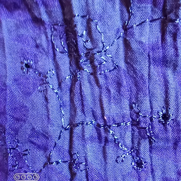 Apt. 9 Crinkled Button Down Blouse - Picture 4 of 12